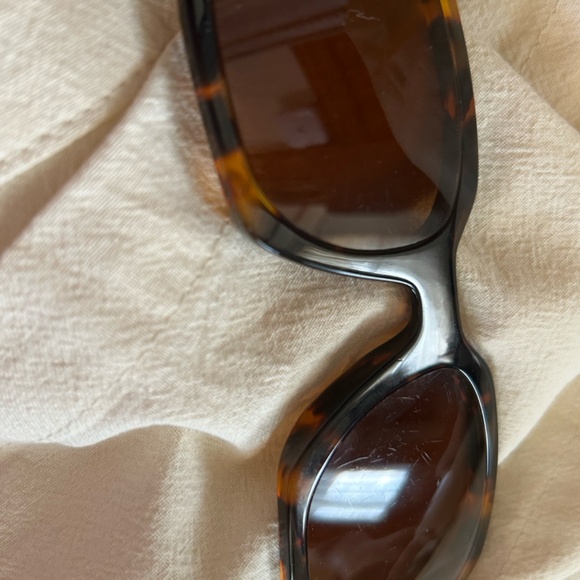 Prada Sunglasses SPR17w-f Honey Tortoise Shell, Asian Fit - Picture 8 of 12